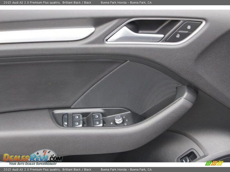 2015 Audi A3 2.0 Premium Plus quattro Brilliant Black / Black Photo #13