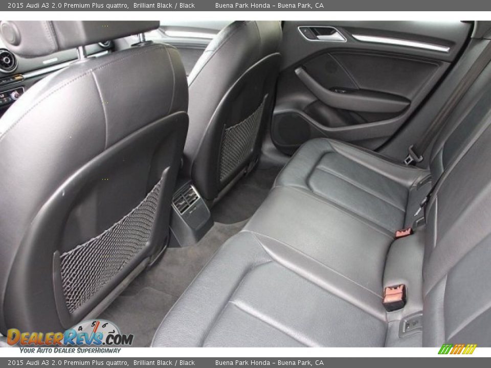 2015 Audi A3 2.0 Premium Plus quattro Brilliant Black / Black Photo #15