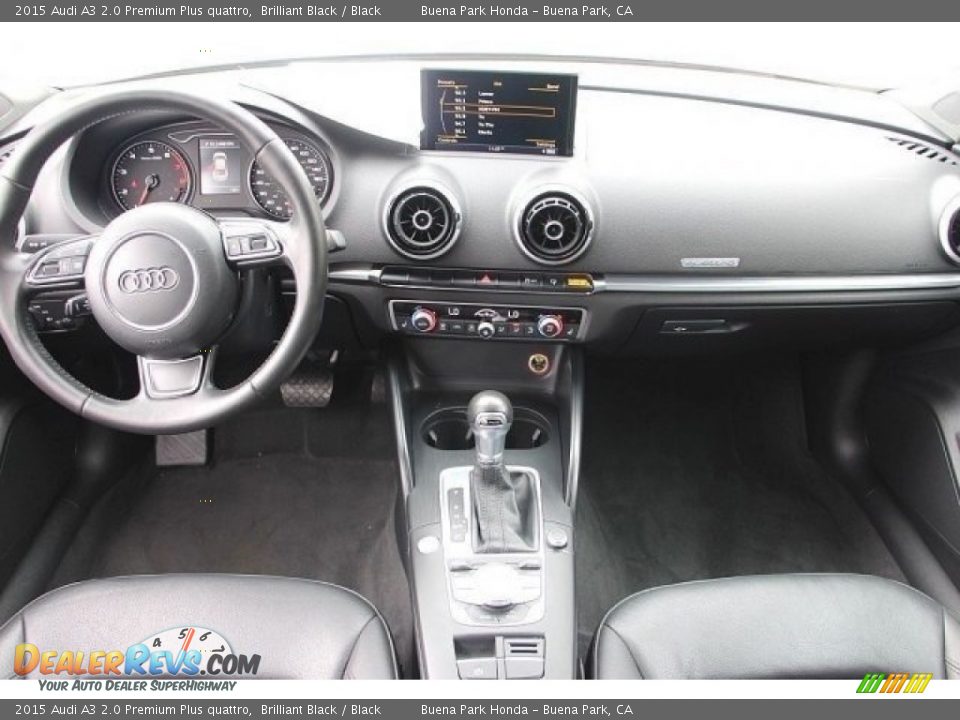 2015 Audi A3 2.0 Premium Plus quattro Brilliant Black / Black Photo #16