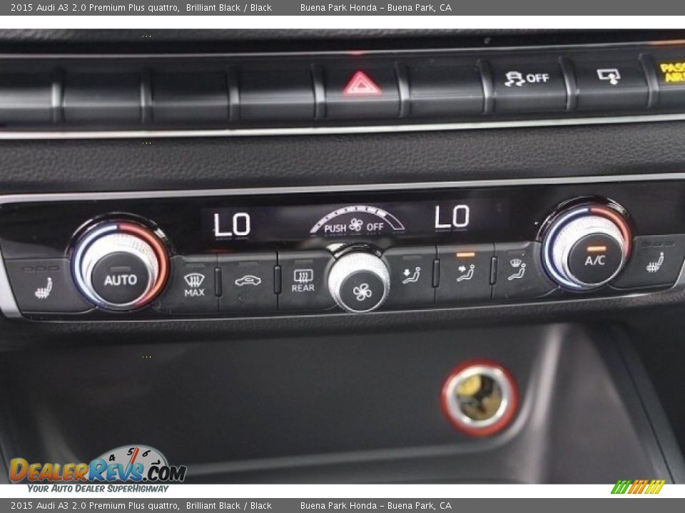 2015 Audi A3 2.0 Premium Plus quattro Brilliant Black / Black Photo #23