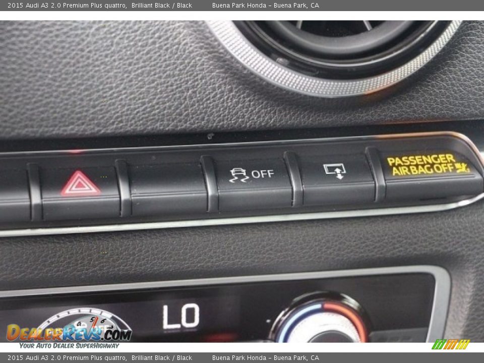 2015 Audi A3 2.0 Premium Plus quattro Brilliant Black / Black Photo #24