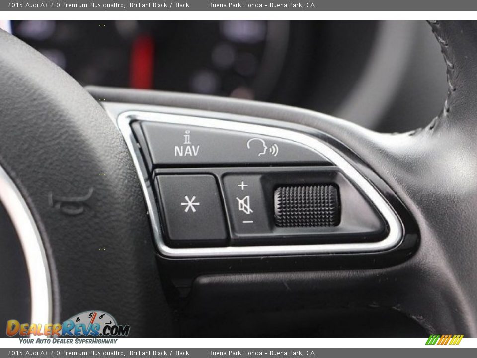 2015 Audi A3 2.0 Premium Plus quattro Brilliant Black / Black Photo #29