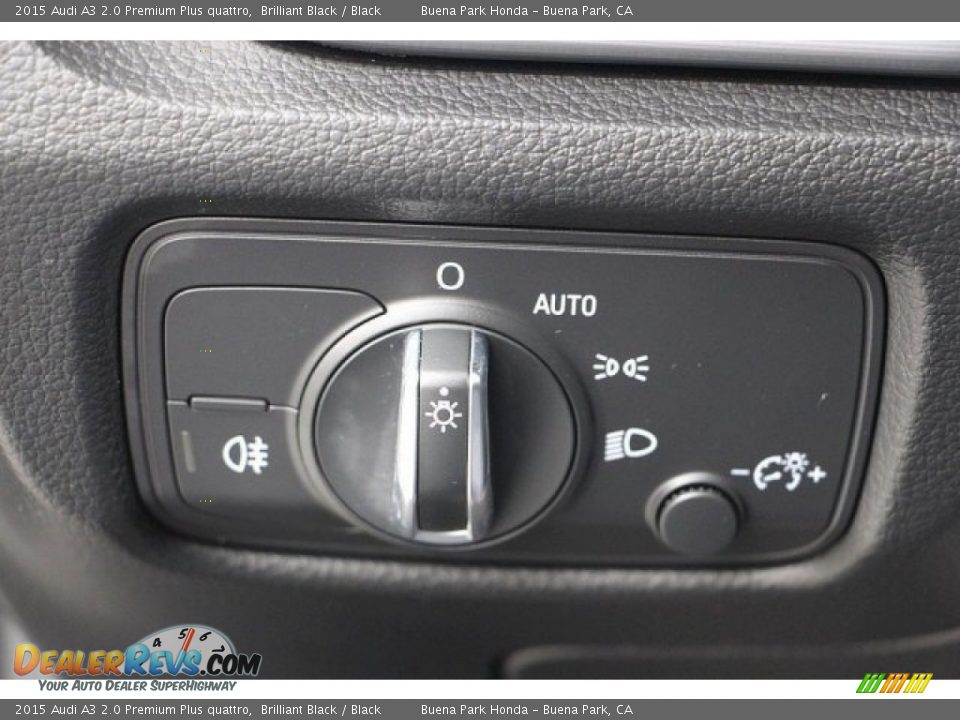 2015 Audi A3 2.0 Premium Plus quattro Brilliant Black / Black Photo #33