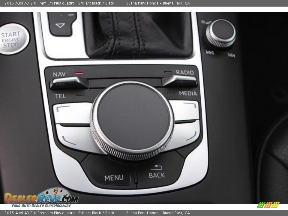 2015 Audi A3 2.0 Premium Plus quattro Brilliant Black / Black Photo #36