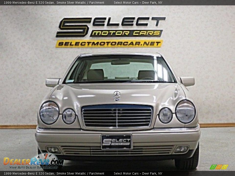 1999 Mercedes-Benz E 320 Sedan Smoke Silver Metallic / Parchment Photo #2