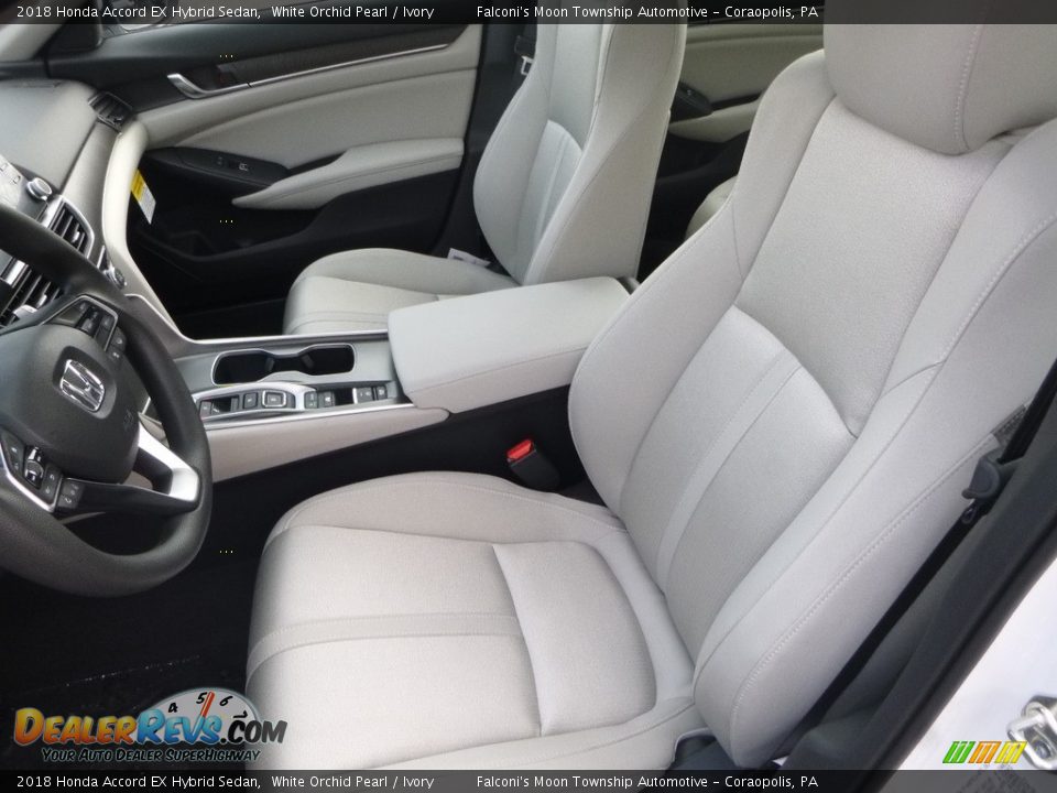 Front Seat of 2018 Honda Accord EX Hybrid Sedan Photo #8