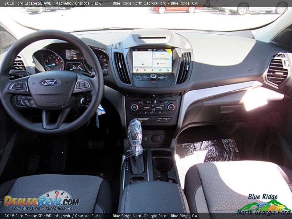 2018 Ford Escape SE 4WD Magnetic / Charcoal Black Photo #14
