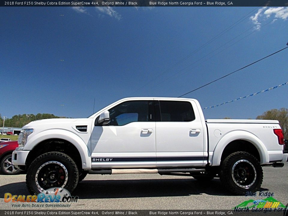 2018 Ford F150 Shelby Cobra Edition SuperCrew 4x4 Oxford White / Black Photo #2