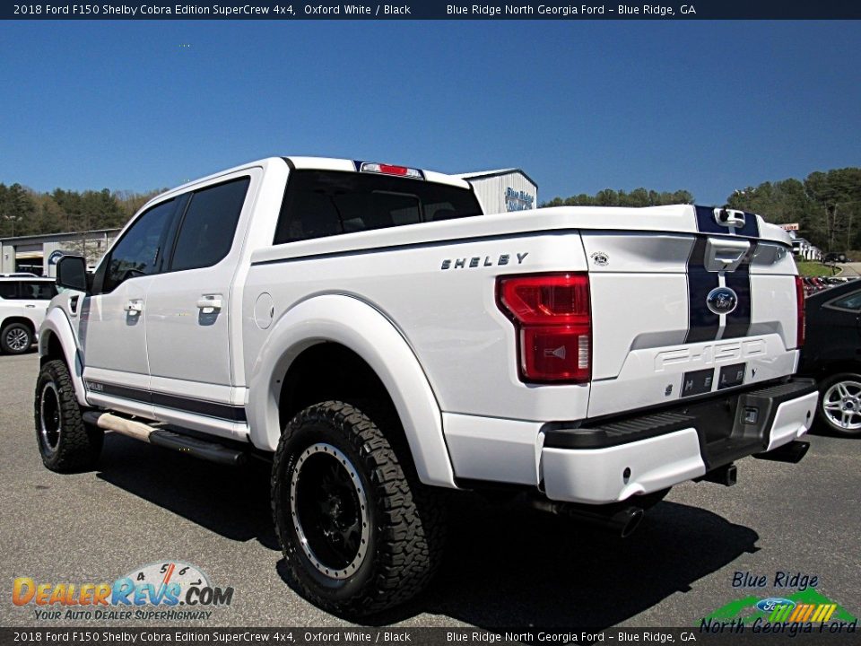 2018 Ford F150 Shelby Cobra Edition SuperCrew 4x4 Oxford White / Black Photo #3