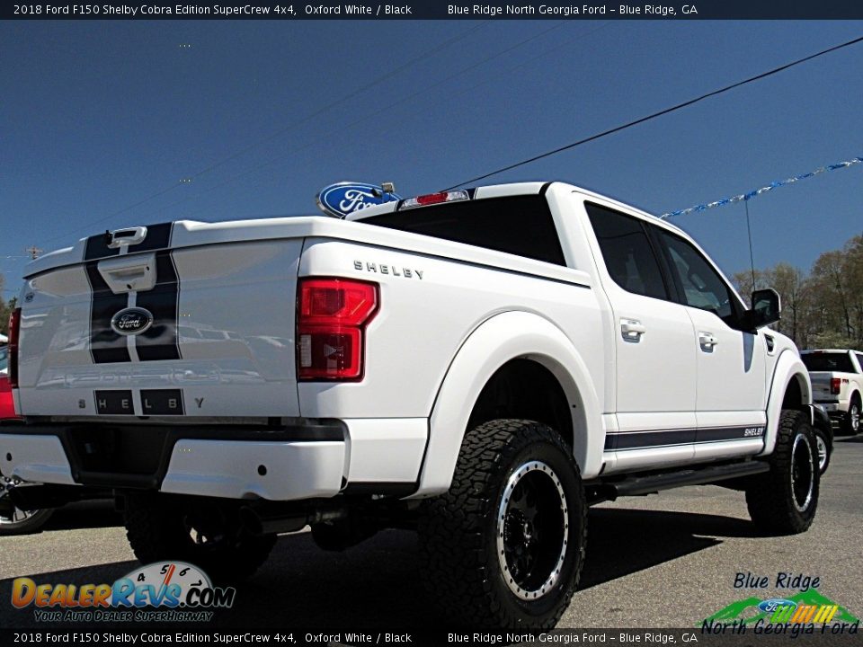 2018 Ford F150 Shelby Cobra Edition SuperCrew 4x4 Oxford White / Black Photo #5