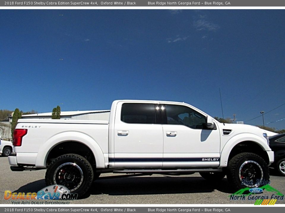 2018 Ford F150 Shelby Cobra Edition SuperCrew 4x4 Oxford White / Black Photo #6