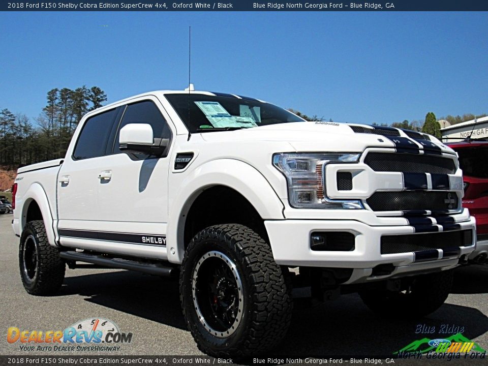 2018 Ford F150 Shelby Cobra Edition SuperCrew 4x4 Oxford White / Black Photo #7