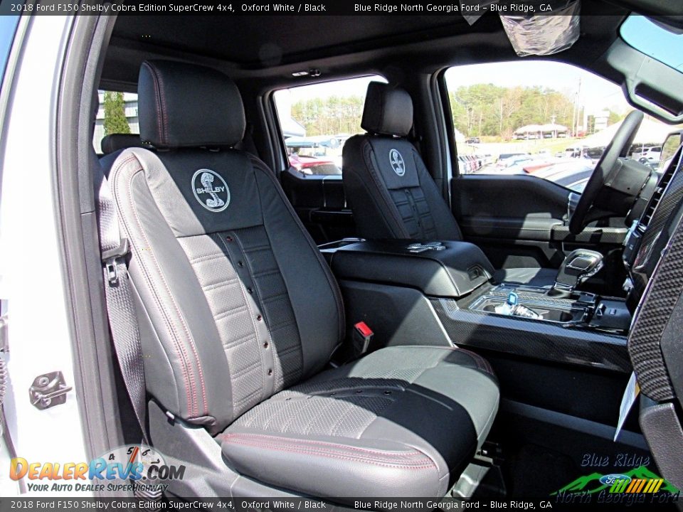 Black Interior - 2018 Ford F150 Shelby Cobra Edition SuperCrew 4x4 Photo #12