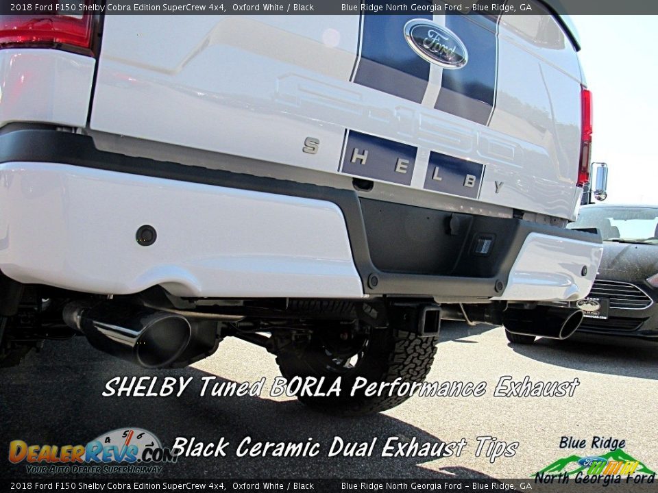 2018 Ford F150 Shelby Cobra Edition SuperCrew 4x4 Oxford White / Black Photo #27