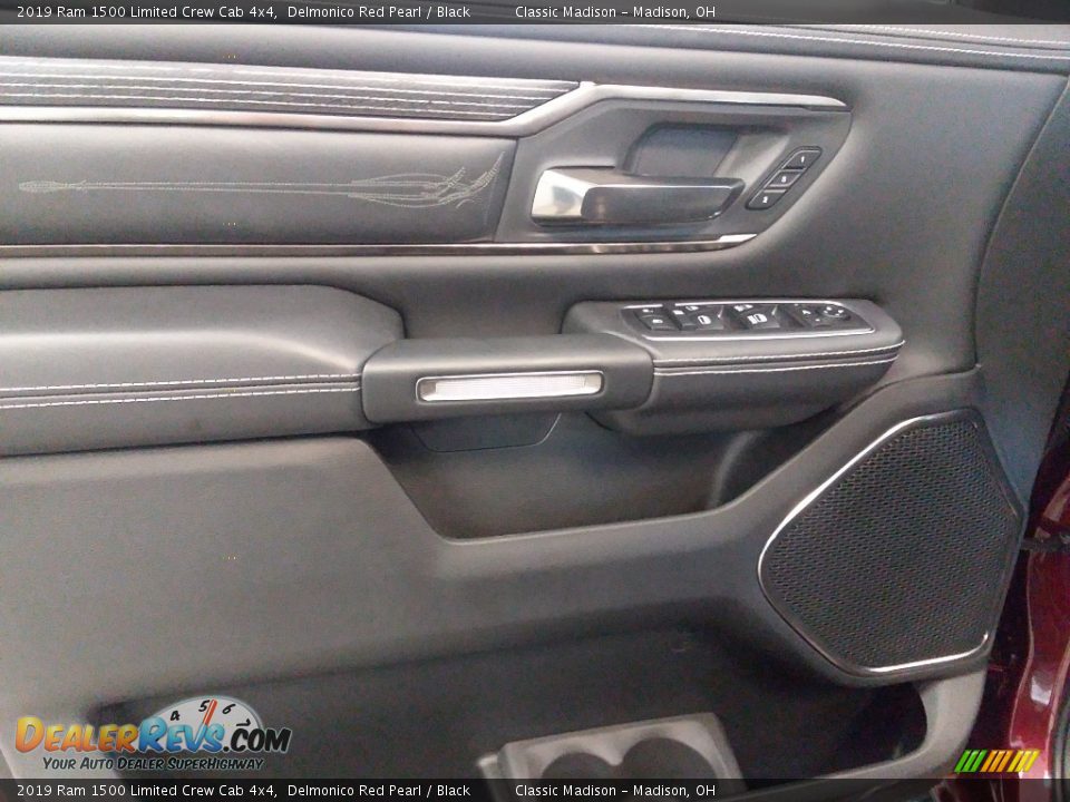 Door Panel of 2019 Ram 1500 Limited Crew Cab 4x4 Photo #6