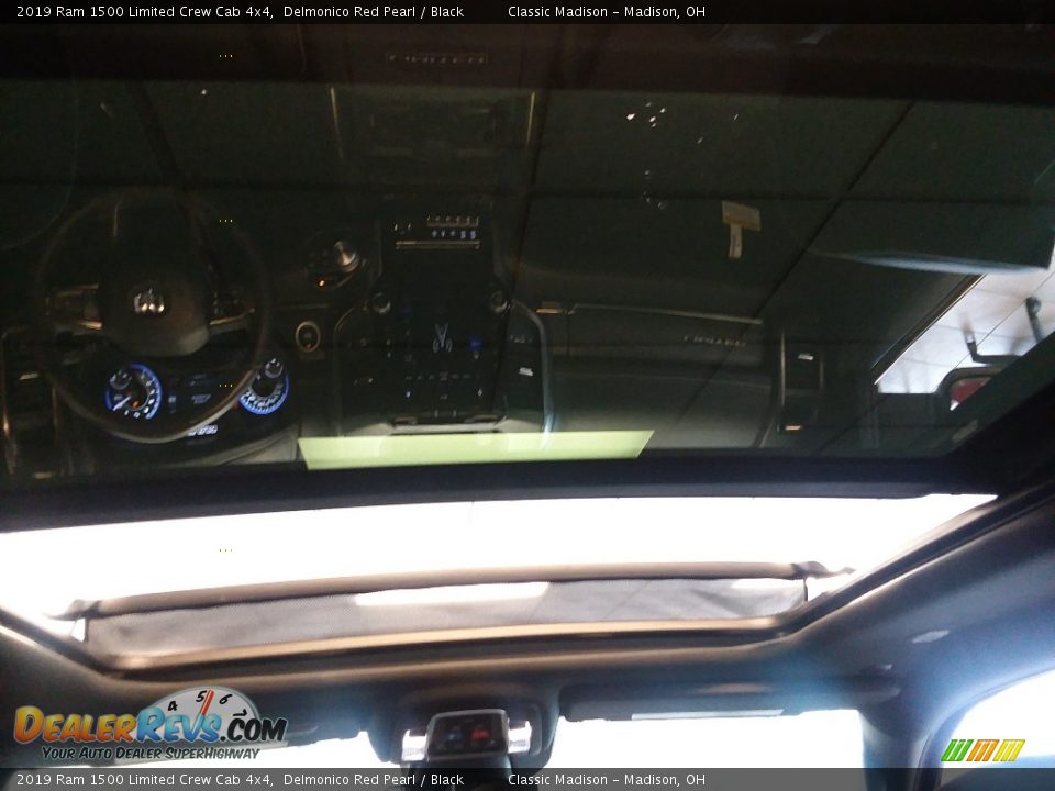 2019 Ram 1500 Limited Crew Cab 4x4 Delmonico Red Pearl / Black Photo #9