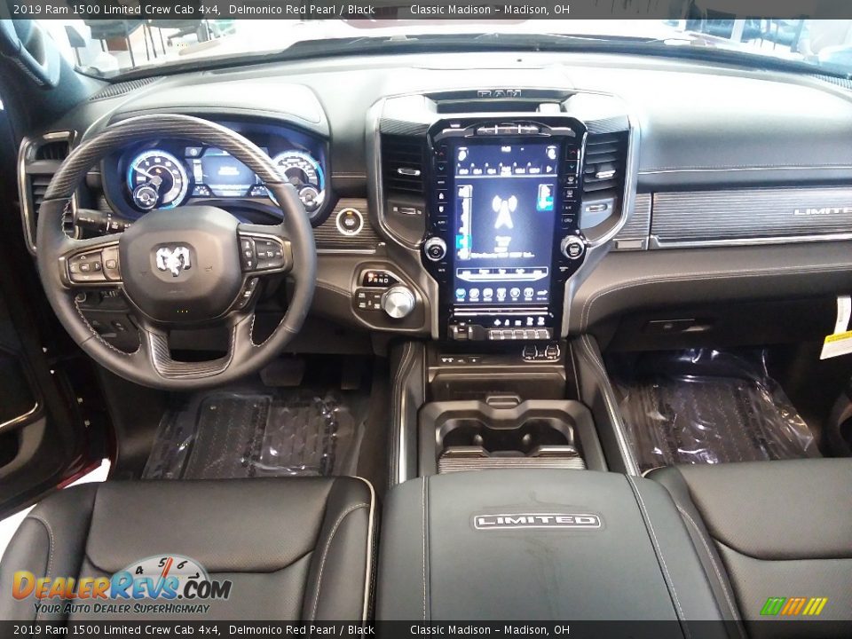 Dashboard of 2019 Ram 1500 Limited Crew Cab 4x4 Photo #10
