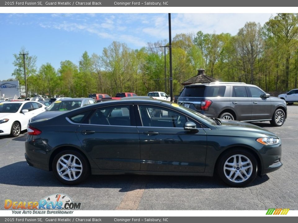 2015 Ford Fusion SE Guard Metallic / Charcoal Black Photo #2