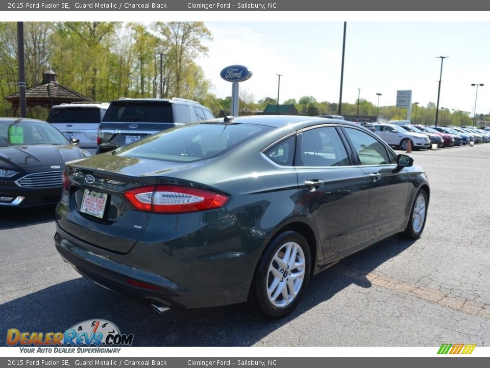 2015 Ford Fusion SE Guard Metallic / Charcoal Black Photo #3