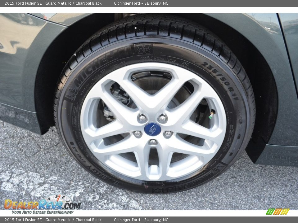 2015 Ford Fusion SE Guard Metallic / Charcoal Black Photo #7