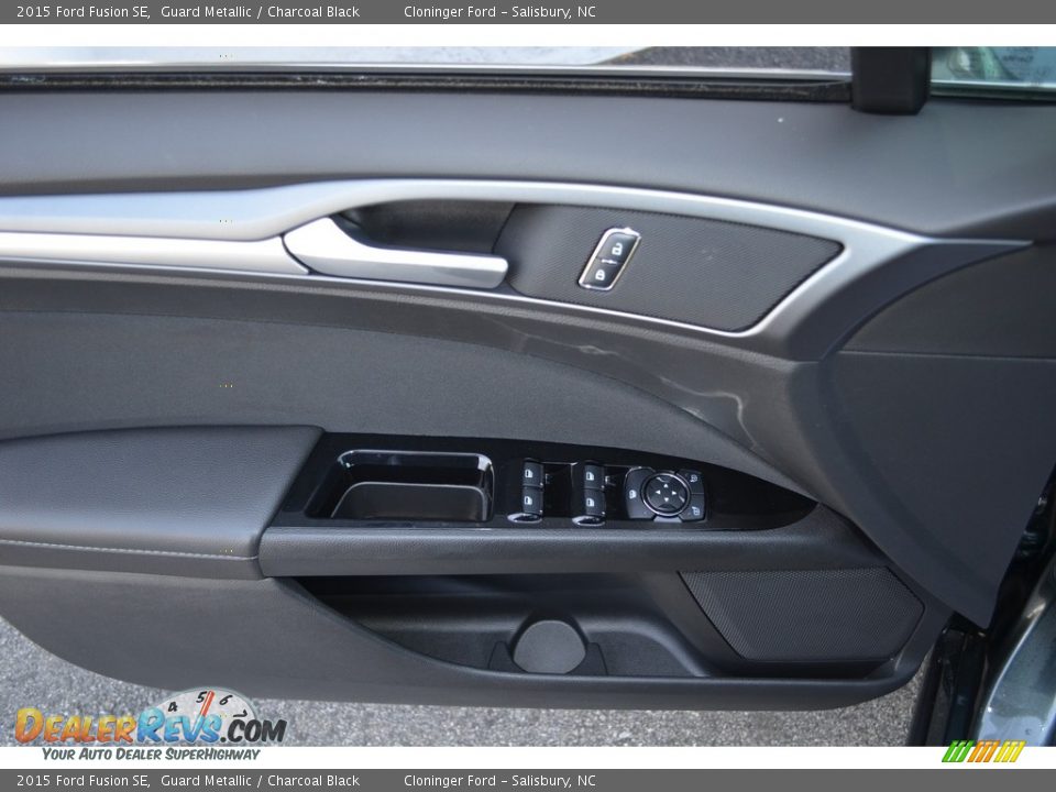 2015 Ford Fusion SE Guard Metallic / Charcoal Black Photo #8