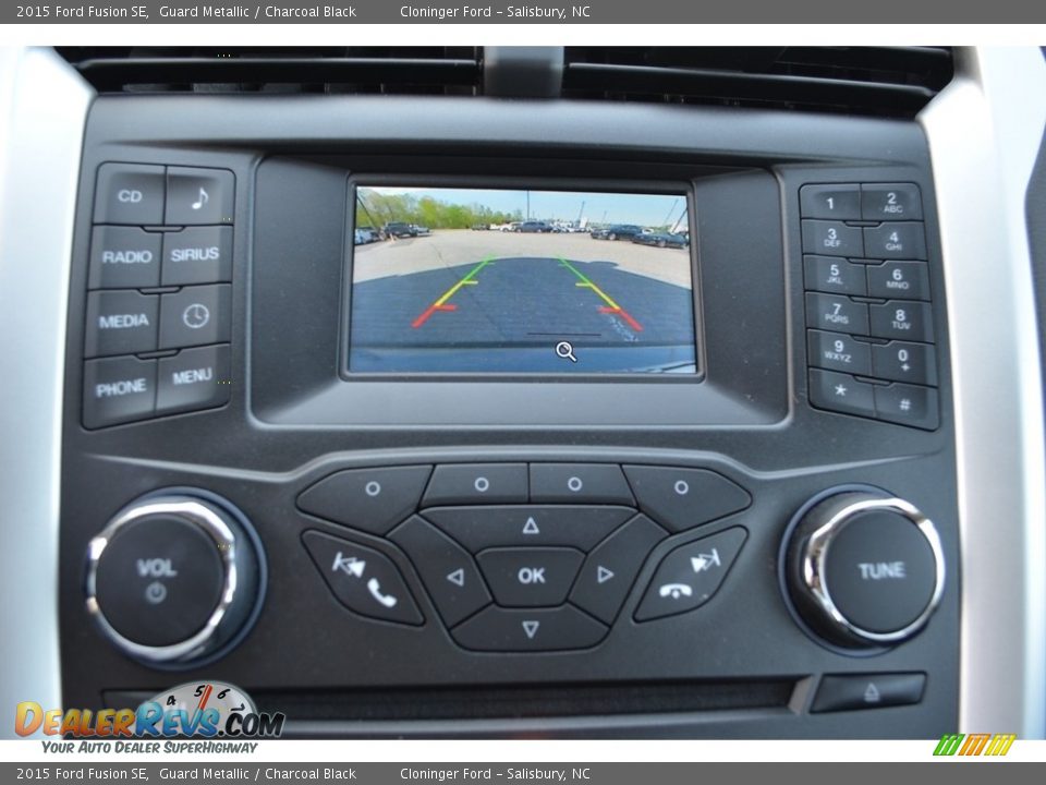 2015 Ford Fusion SE Guard Metallic / Charcoal Black Photo #17
