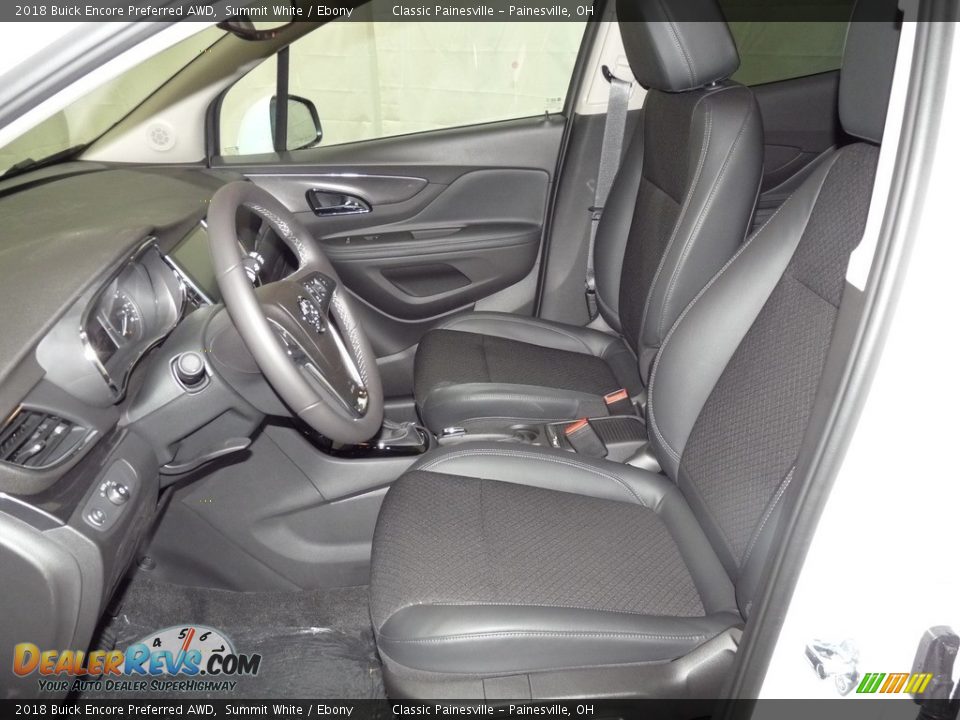 2018 Buick Encore Preferred AWD Summit White / Ebony Photo #6