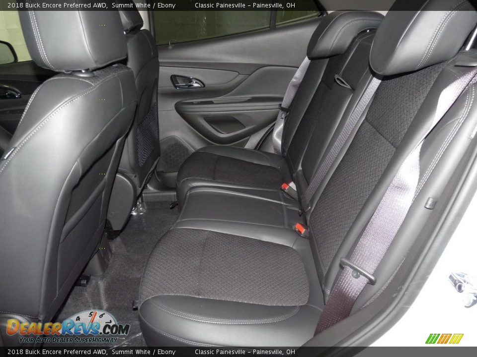 2018 Buick Encore Preferred AWD Summit White / Ebony Photo #7