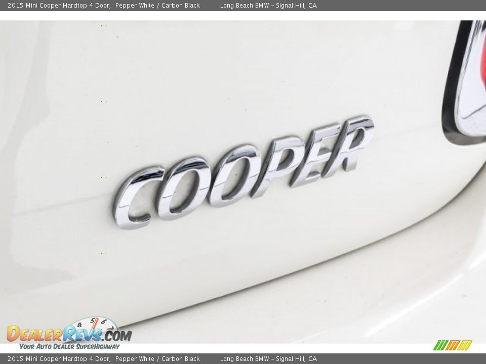 2015 Mini Cooper Hardtop 4 Door Pepper White / Carbon Black Photo #7