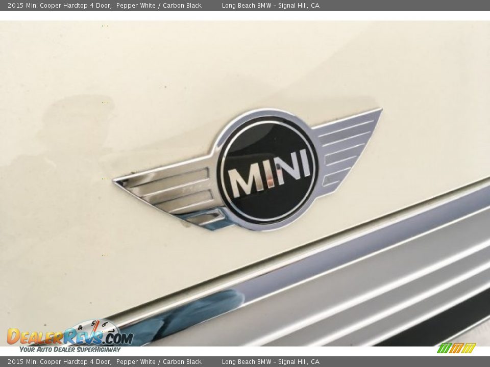 2015 Mini Cooper Hardtop 4 Door Pepper White / Carbon Black Photo #29