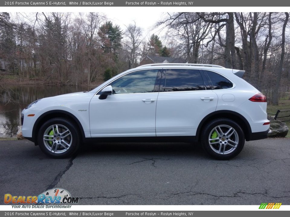 White 2016 Porsche Cayenne S E-Hybrid Photo #3