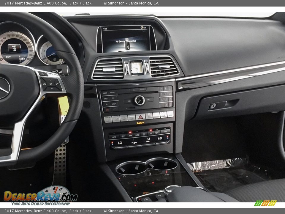 2017 Mercedes-Benz E 400 Coupe Black / Black Photo #5