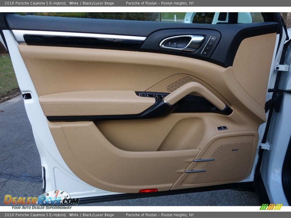 Door Panel of 2016 Porsche Cayenne S E-Hybrid Photo #11
