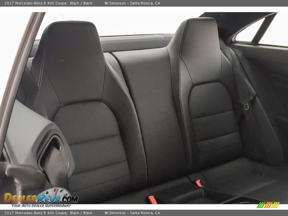 2017 Mercedes-Benz E 400 Coupe Black / Black Photo #13