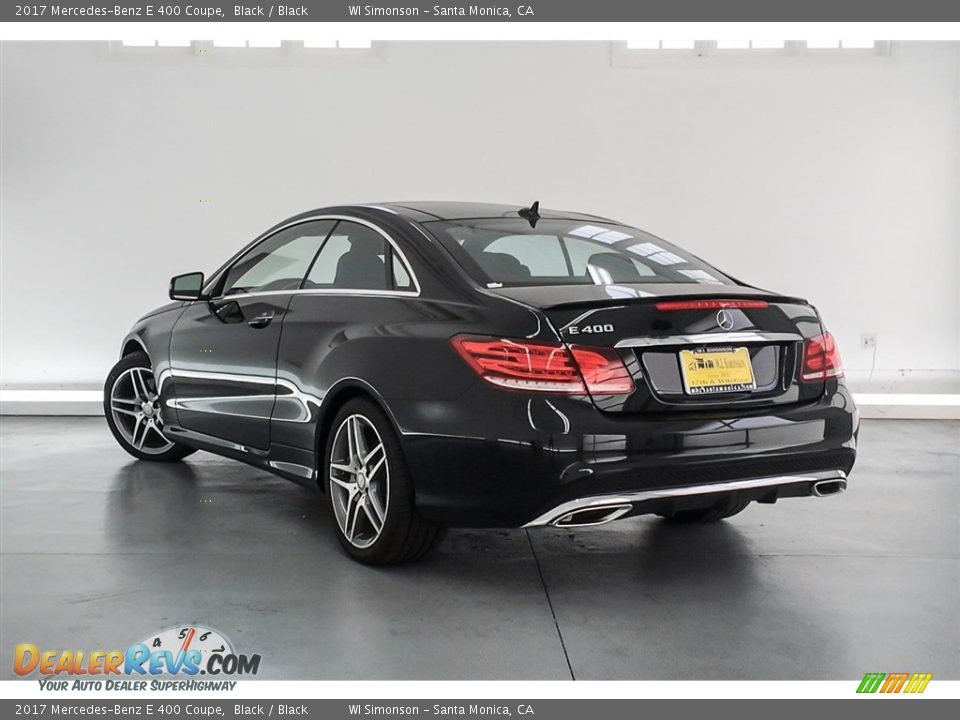 2017 Mercedes-Benz E 400 Coupe Black / Black Photo #16
