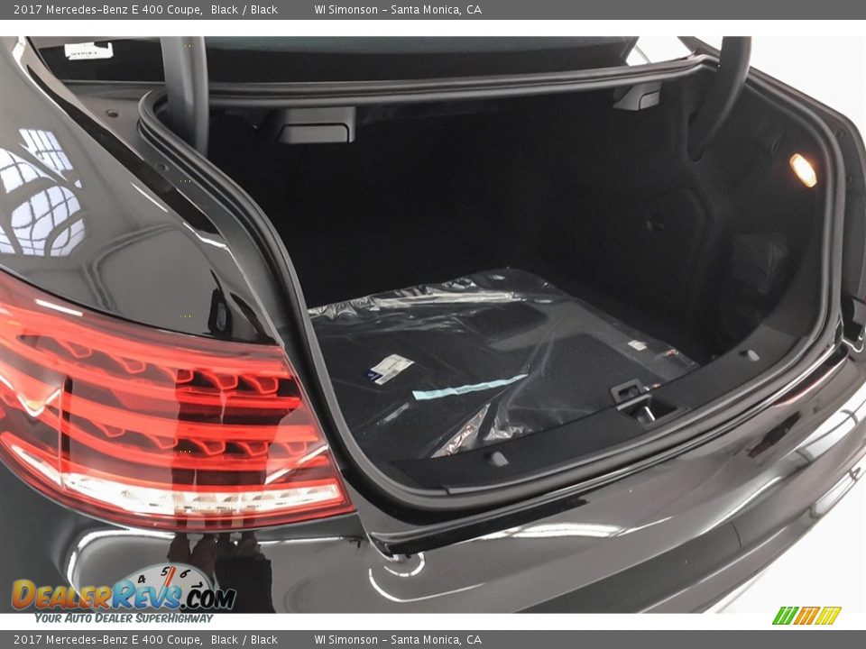 2017 Mercedes-Benz E 400 Coupe Black / Black Photo #17