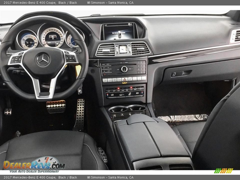 2017 Mercedes-Benz E 400 Coupe Black / Black Photo #18
