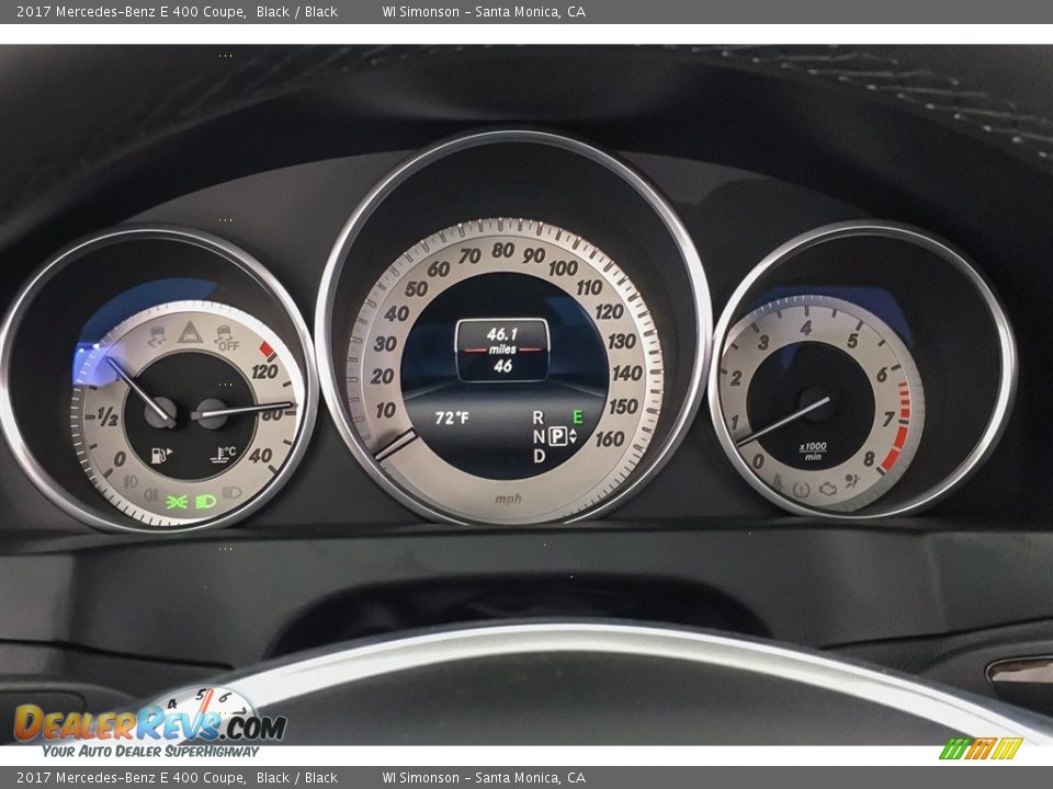 2017 Mercedes-Benz E 400 Coupe Black / Black Photo #22