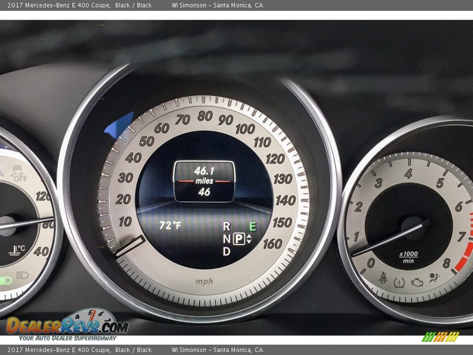 2017 Mercedes-Benz E 400 Coupe Black / Black Photo #23
