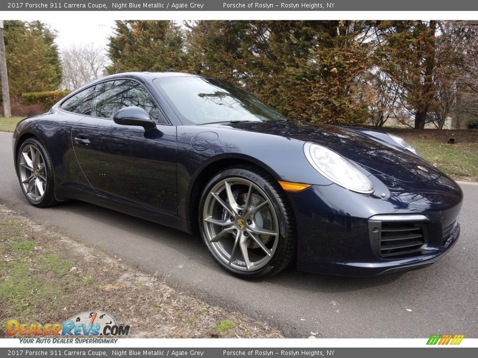 Front 3/4 View of 2017 Porsche 911 Carrera Coupe Photo #8