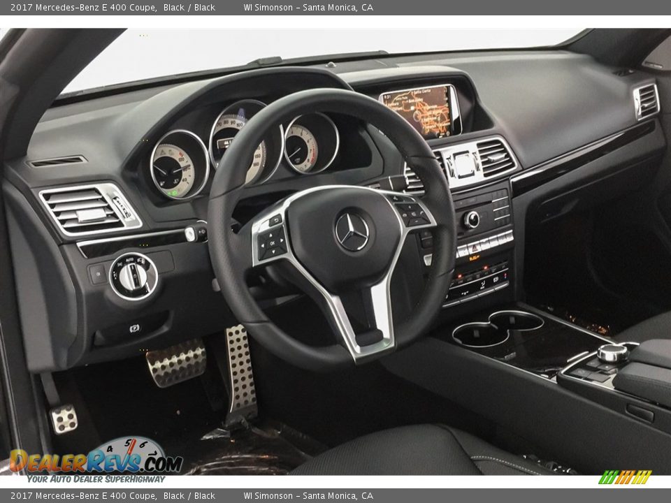 2017 Mercedes-Benz E 400 Coupe Black / Black Photo #25