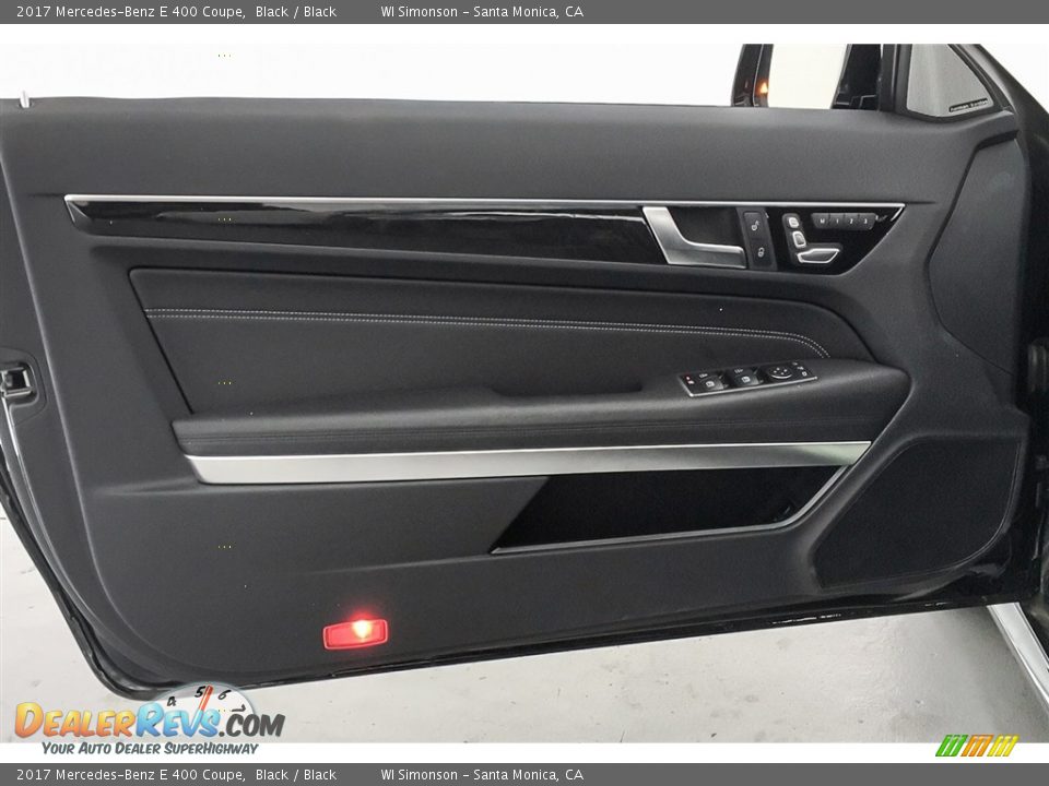 2017 Mercedes-Benz E 400 Coupe Black / Black Photo #28