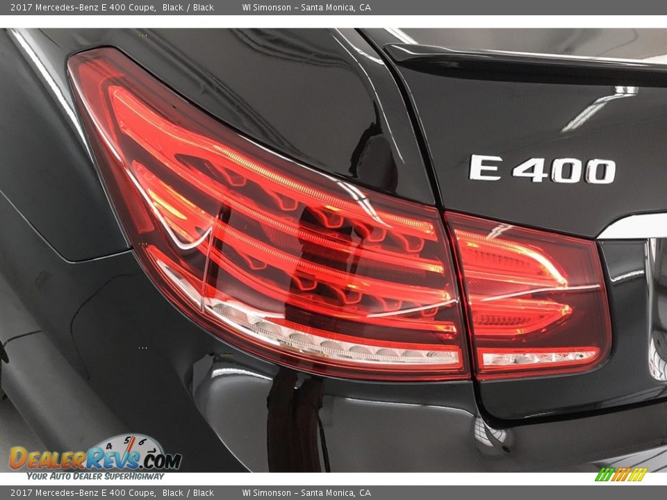 2017 Mercedes-Benz E 400 Coupe Black / Black Photo #29
