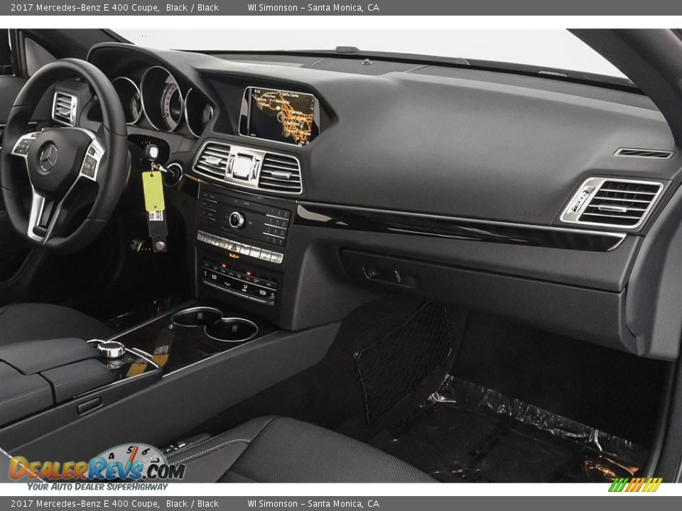 2017 Mercedes-Benz E 400 Coupe Black / Black Photo #30
