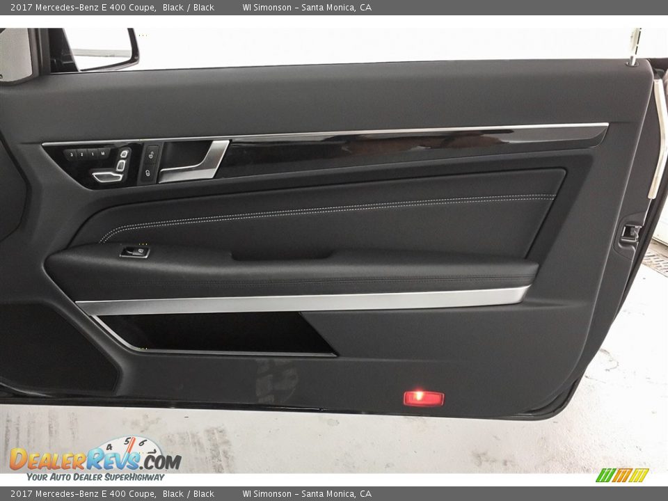 2017 Mercedes-Benz E 400 Coupe Black / Black Photo #31