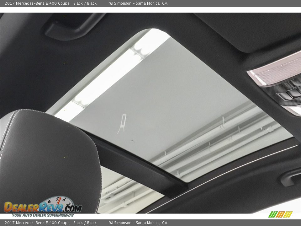2017 Mercedes-Benz E 400 Coupe Black / Black Photo #32