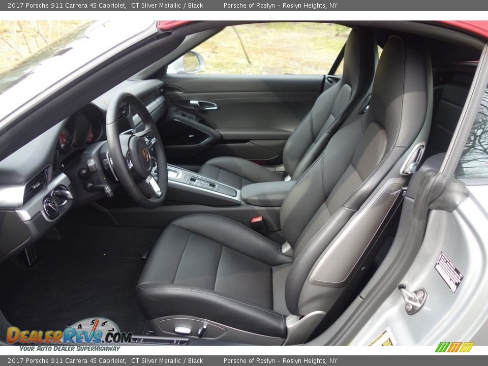 Front Seat of 2017 Porsche 911 Carrera 4S Cabriolet Photo #14