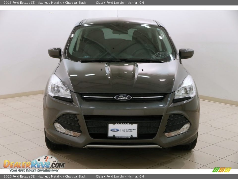 2016 Ford Escape SE Magnetic Metallic / Charcoal Black Photo #2