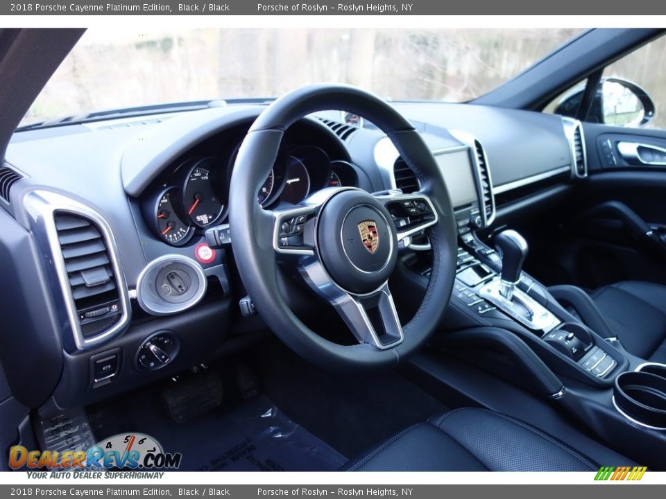 2018 Porsche Cayenne Platinum Edition Steering Wheel Photo #20