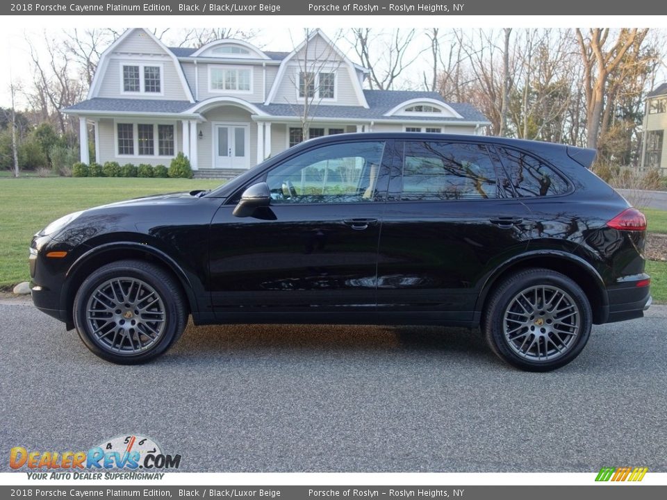 Black 2018 Porsche Cayenne Platinum Edition Photo #3
